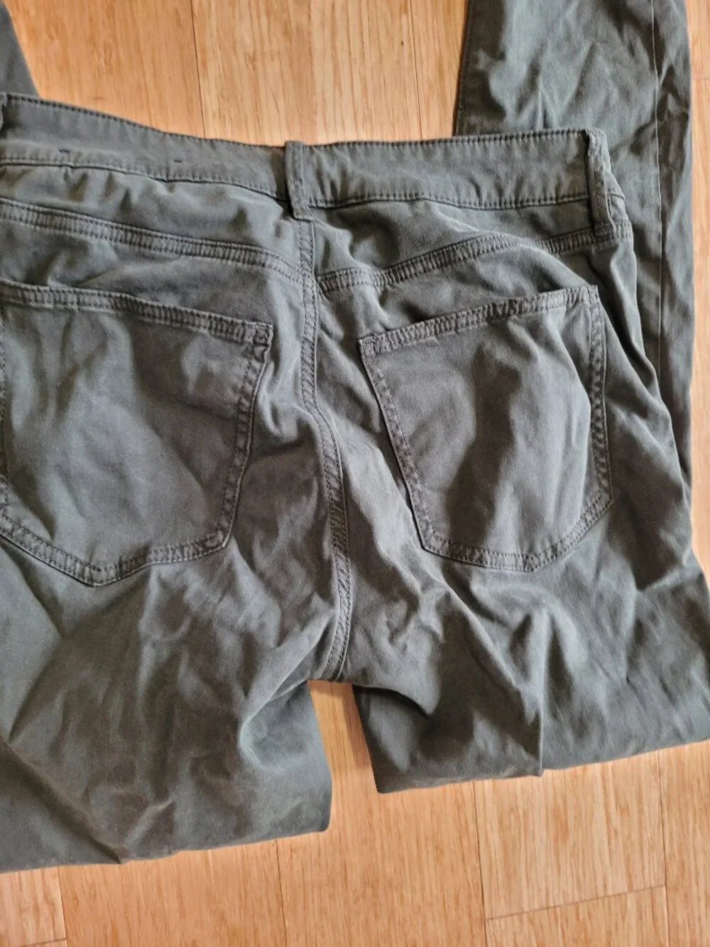 Ann Taylor~The Skinny ~Curvy Fit~ Pants Army Green 6